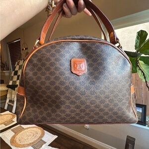 SOLD CELINE Macadam dome bag